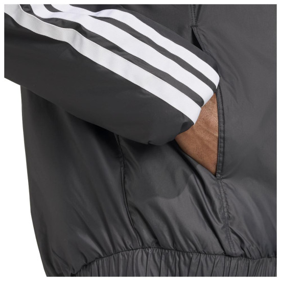Adidas Ανδρικό μπουφάν Essentials 3-Stripes Insulated Bomber Jacket Adidas Ανδρικό μπουφάν Essentials 3-Stripes Insulated Bomber Jacket